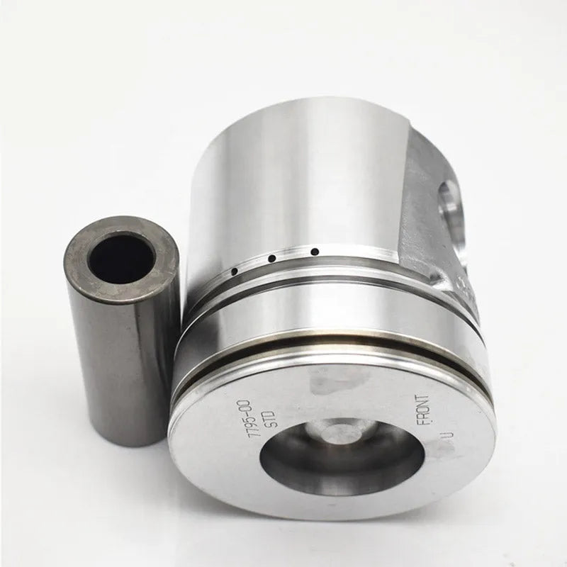6PCS 6735-31-2140 Excavator Piston Replacement For 6D102 SAA6D102 Engine-BeeSpareParts