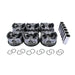 6PCS 84.00mm Pistons & Rings Set for BMW E46 E39 E60 E83 E85 M54B25 11257512526 11257509175-BeeSpareParts
