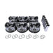 6PCS 84.00mm Pistons & Rings Set for BMW E46 E39 E60 E83 E85 M54B25 11257512526 11257509175-BeeSpareParts