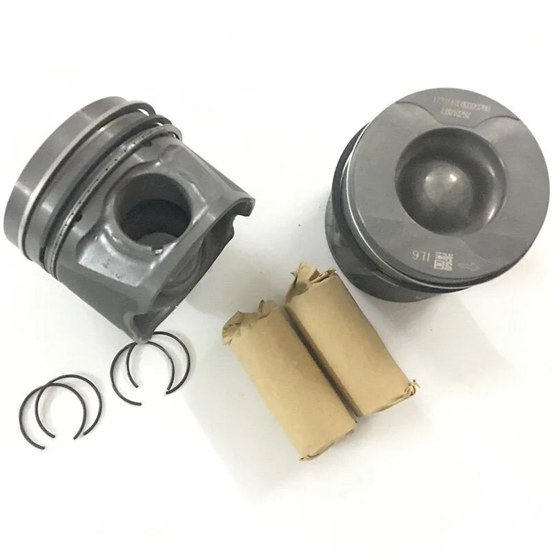 6PCS 87-432400-00 08-432400-00 Engine Piston for Jaguar Land Rover Range Rover Sport L320 Discovery LR4 L319 2.7 Diesel 276DT-Replacement Aftermarket Parts