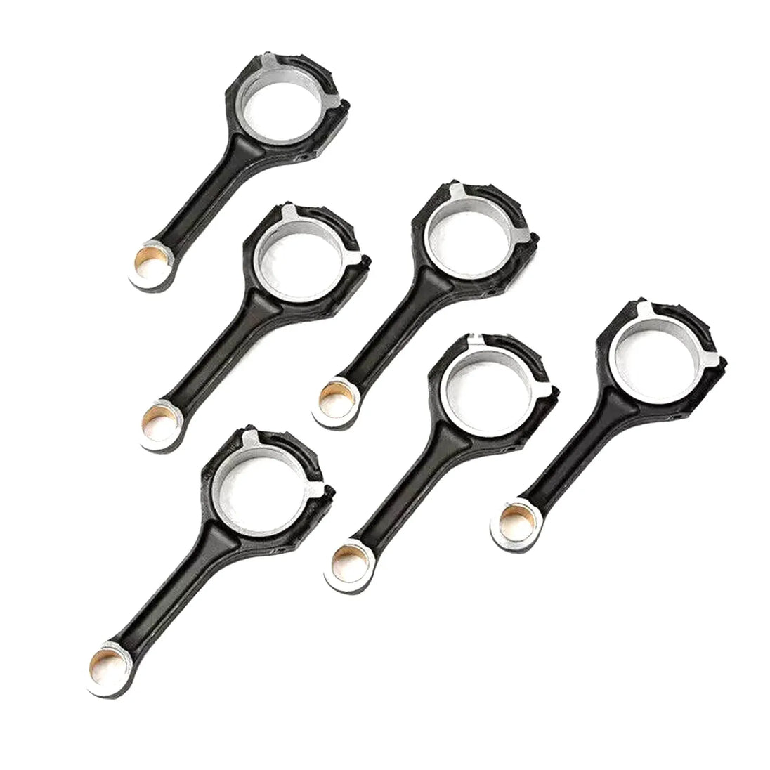 6pcs Conrods Connecting Rods Set for Porsche Panamera 970 3.6 V6 M46.20 M46.40-BeeSpareParts