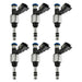 6pcs Fuel Injector 12629927 for GMC Buick LaCrosse Chevrolet Cadillac CTS 3.0L-BeeSpareParts
