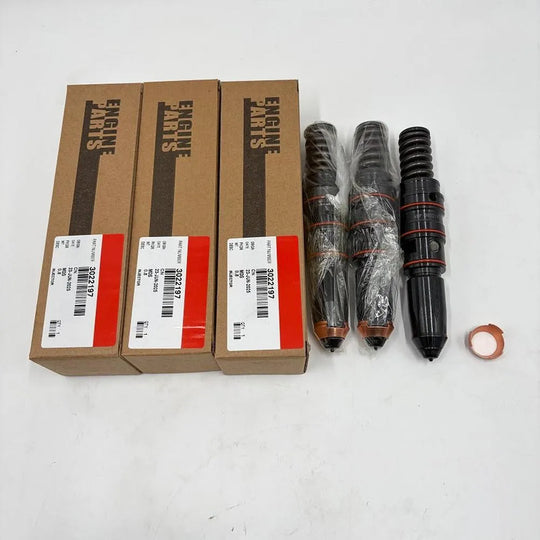 6pcs Fuel Injector 3022197 3005964 for Cummins Engine PTD K6 K19 QSK19G QSK19-商业/工业-BeeSpareParts