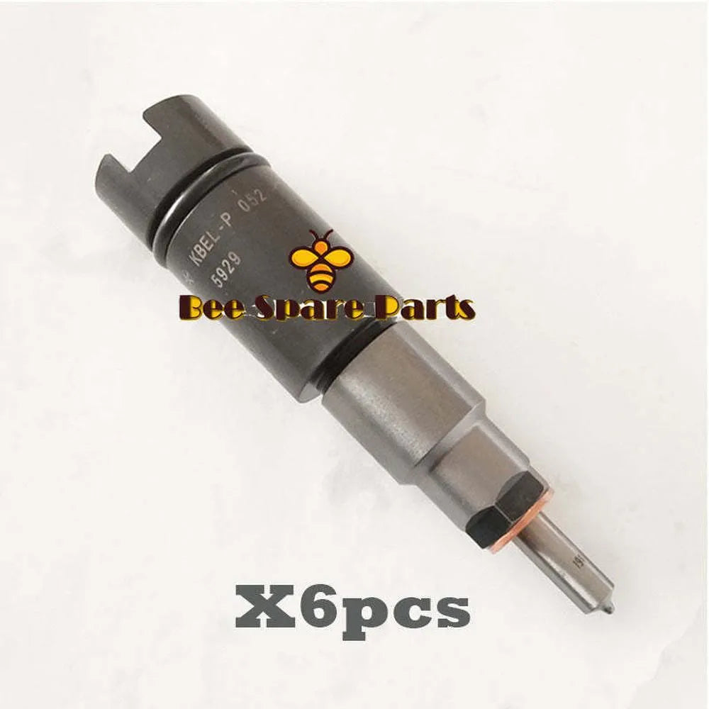 6pcs New Fuel Injector 3975929 5264270 for Cummins 6L 8.9 L375 Engine Fuel Pump-商业/工业-BeeSpareParts