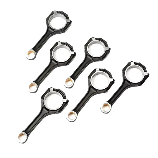 6pcs Connecting Rods Conrods for Mercedes-Benz C43 AMG W205 X253 W222 M276 3.0T 2760300520-BeeSpareParts