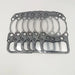 6PCS Engine Head Gasket 2501-72100 32501-32300 32501-82800 For Mitsubishi S6A2-PTA S6A3 S12A2-BeeSpareParts