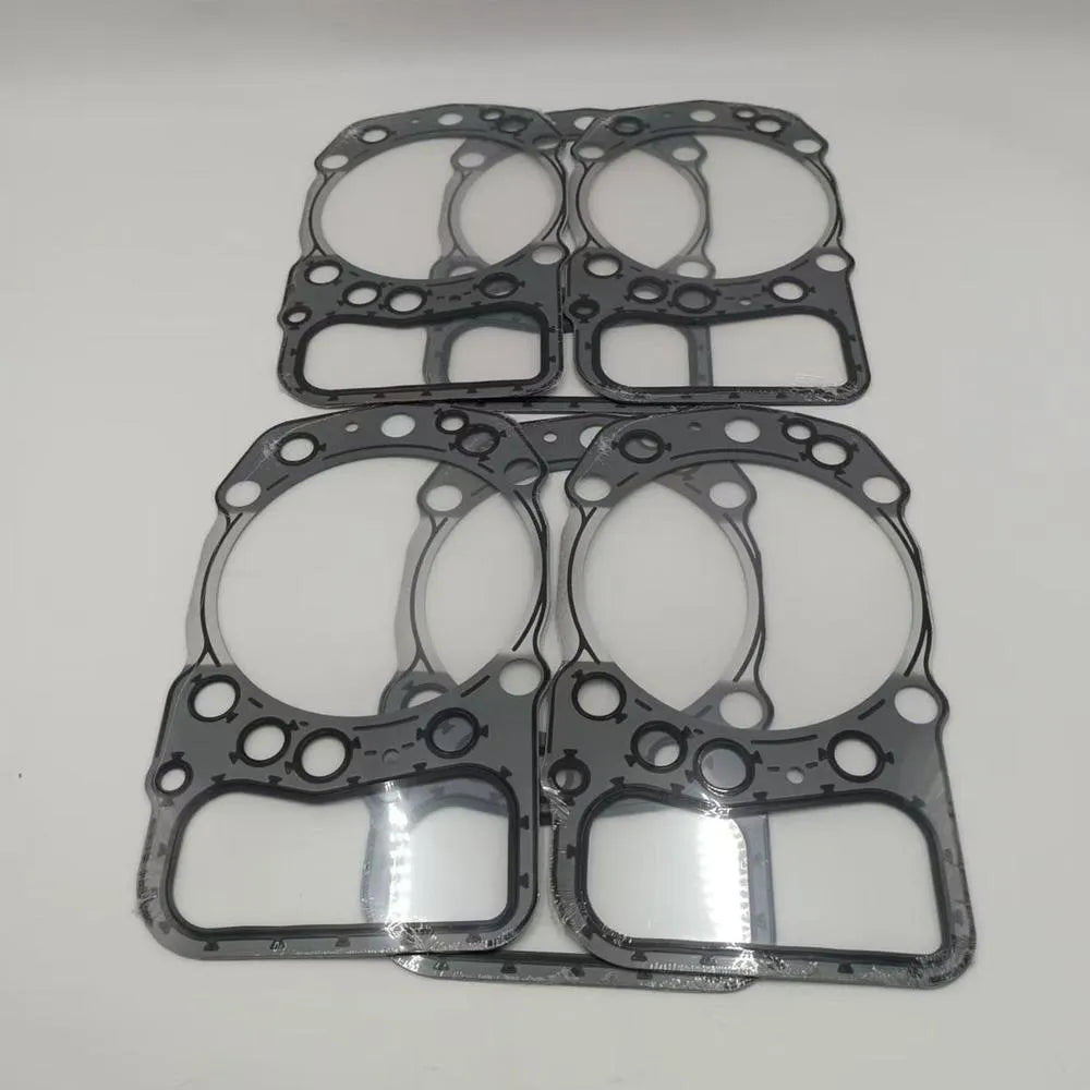 6PCS Engine Head Gasket 2501-72100 32501-32300 32501-82800 For Mitsubishi S6A2-PTA S6A3 S12A2-BeeSpareParts