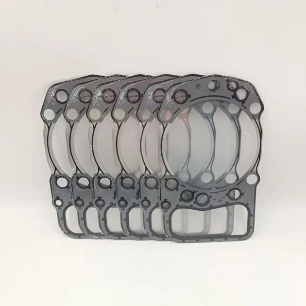 6PCS Engine Head Gasket 2501-72100 32501-32300 32501-82800 For Mitsubishi S6A2-PTA S6A3 S12A2-BeeSpareParts