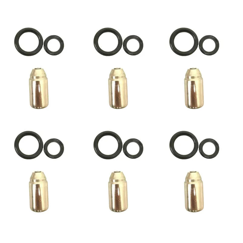 6PCS Fuel Inject Nozzle 8N4697 for Caterpillar CAT 3333C 3306 Engine-Replacement Aftermarket Parts