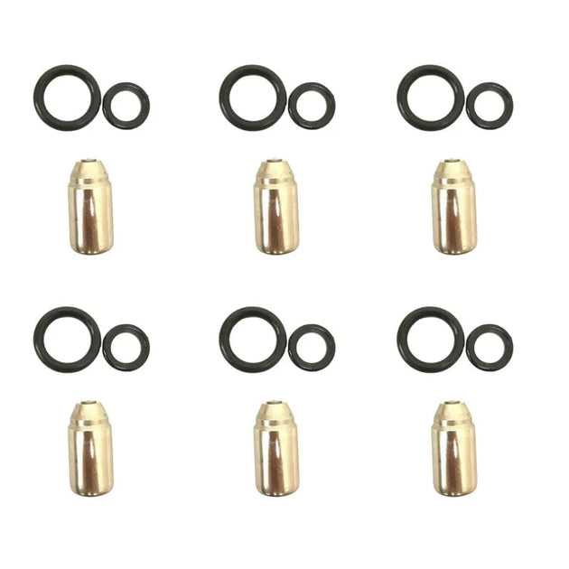 6PCS Fuel Inject Nozzle 8N4697 for Caterpillar CAT 3333C 3306 Engine-Replacement Aftermarket Parts