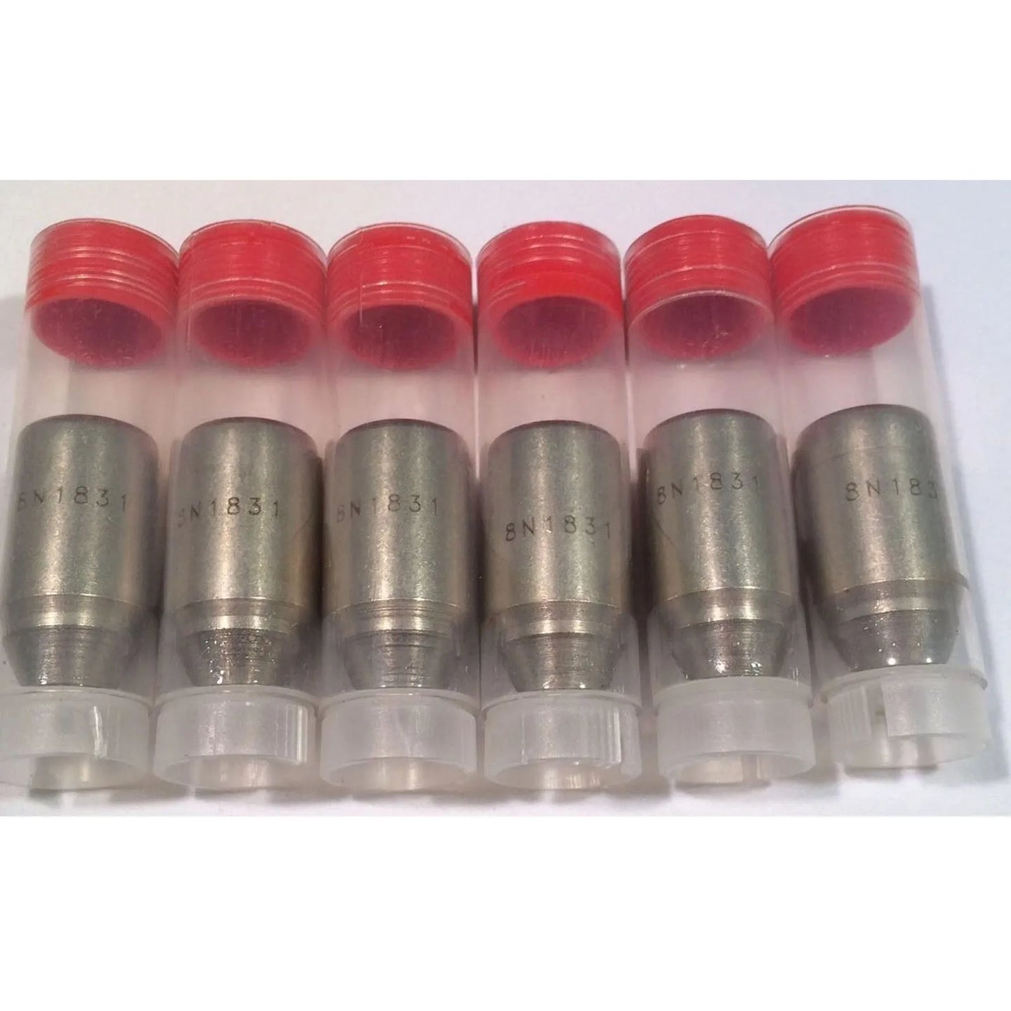 6Pcs Fuel Injector Nozzle 8N1831 7N5005 1S2080 for Caterpillar D353C D353D D353E-Replacement Aftermarket Parts