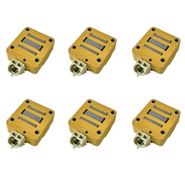 6Pcs Fuel Injector SOLENOID for Caterpillar CAT 3126B 3126E 2593594C91 177-4754-Replacement Aftermarket Parts