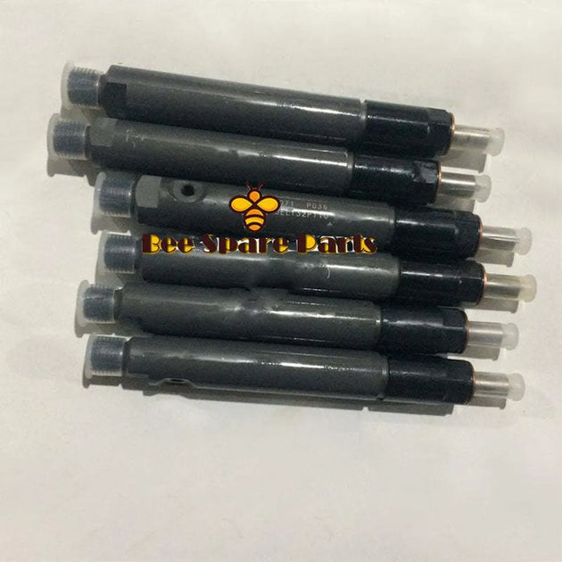 6pcs HIGH quality 61560080305 Fuel Injector Assembly KBEL132P11 Injector Nozzle Applicable to WD615 WP10 Engine-Replacement Aftermarket Parts