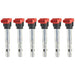 6pcs Ignition Coils 06E905115F for Audi A5 A6 A7 A8 Q5 Q7 R8 RS6 S4 S5 S6 S8-BeeSpareParts