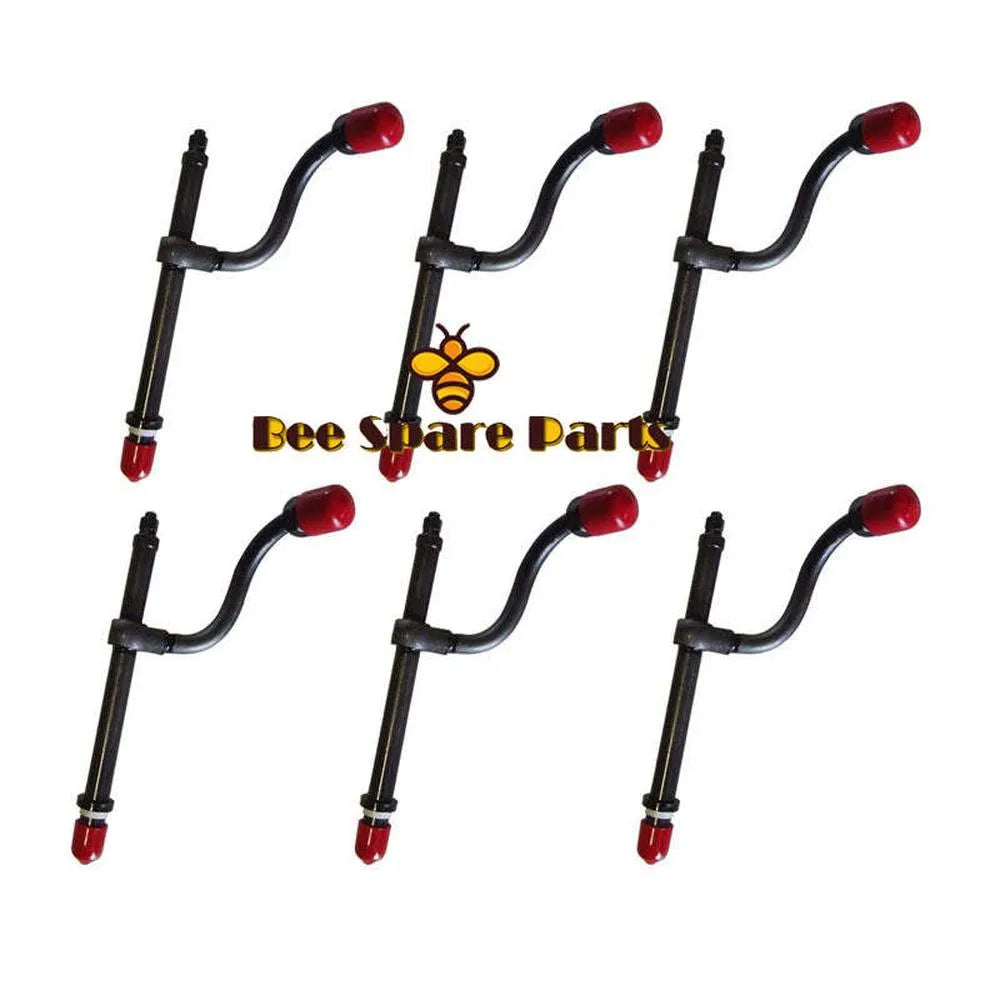 6pcs Injector AR39811 AR46846 AR50781 SE501163 fits John Deere 3010 3020 4000 4010 4020 4040 4230 500 500C 510 600 660-BeeSpareParts