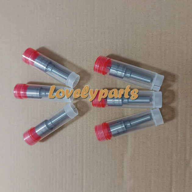 6Pcs Injector Nozzle DLLA151P1089 for Mitsubishi Fuso FK 6M60-Replacement Aftermarket Parts