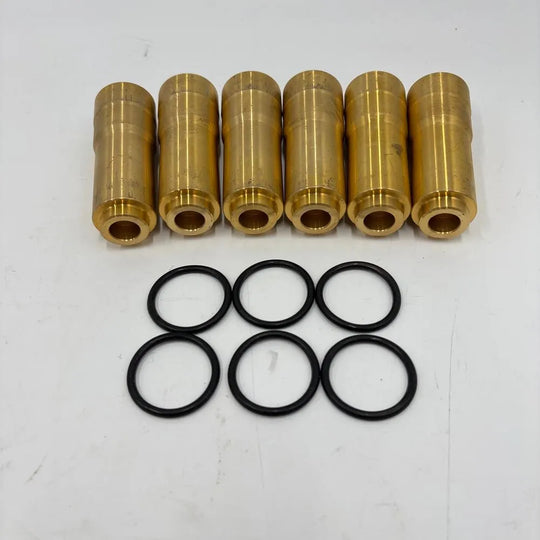 6PCS Injector Sleeve 1001004037 for Weichai WP12 WP13-BeeSpareParts