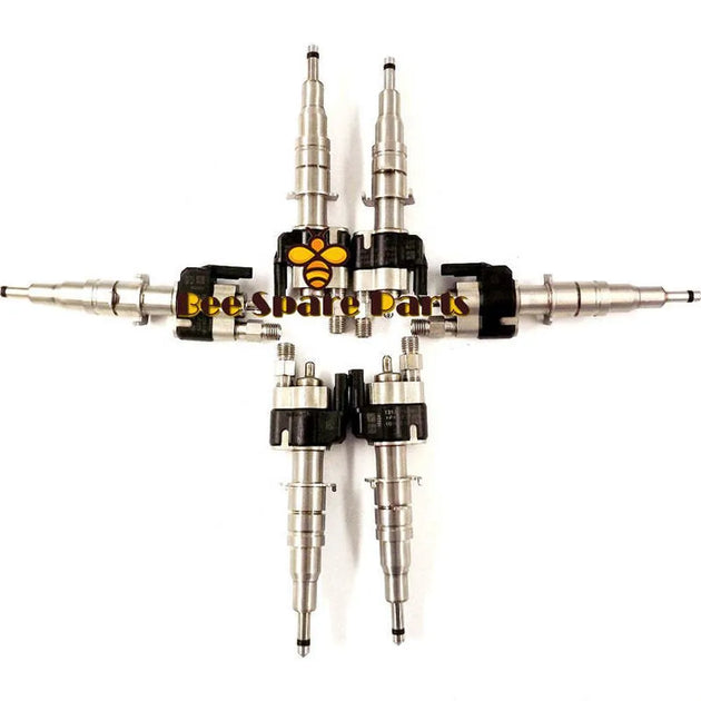 6PCS New Fuel Injector 13537537317 13537585261 13537565138 13538616079 For BMW-BeeSpareParts