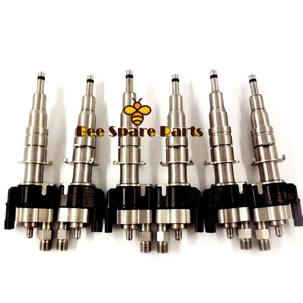 6PCS New Fuel Injector 13537537317 13537585261 13537565138 13538616079 For BMW-BeeSpareParts
