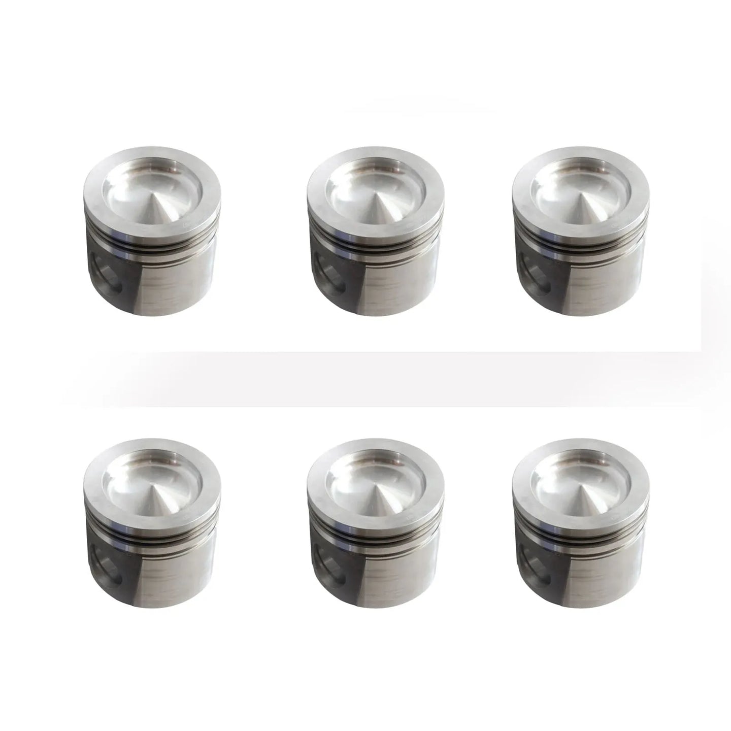 6pcs Piston 6745-32-2120 For Komatsu Engine 6D114 PC300-8M0 Excavators-BeeSpareParts