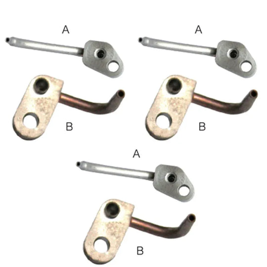 6PCS Piston Cooling Nozzle 6151-22-1810 For Komatsu Engine S6D125 6D125 Excavator PC400-6 PC450-8-BeeSpareParts