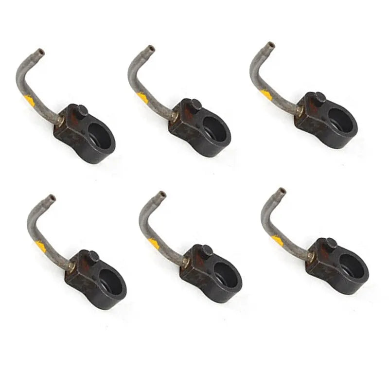 6PCS Piston Cooling Nozzle 8-98020649-0 for Isuzu Engine 6HK1 John Deere Excavator 220DW 225DLC-BeeSpareParts