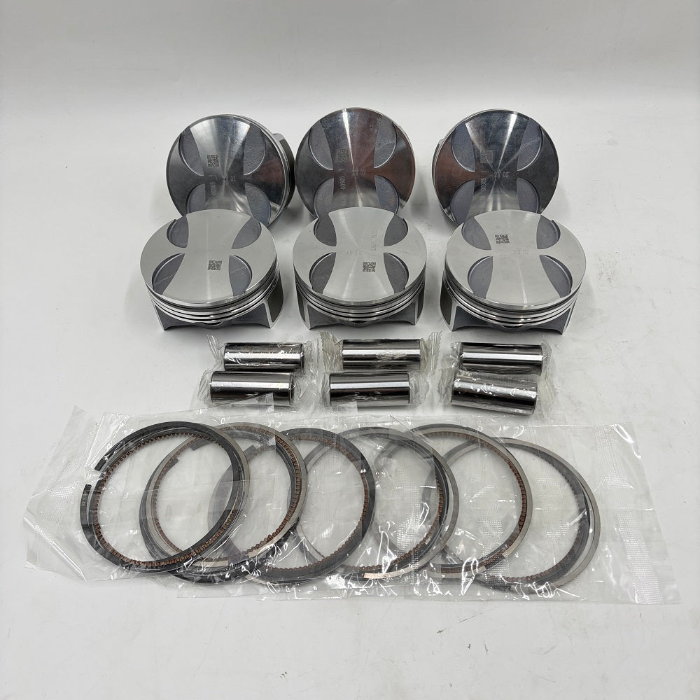 6pcs Pistons Rings Φ92.9mm STD For Mercedes-Benz SLK350 SL350 S400L W221 R171-BeeSpareParts