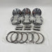6pcs Pistons Rings Φ92.9mm STD For Mercedes-Benz SLK350 SL350 S400L W221 R171-BeeSpareParts