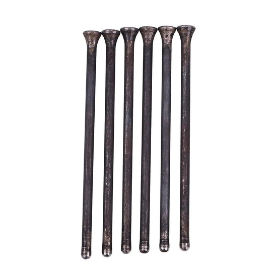 6Pcs Push Rod 15841-15110 KB-15841-15110 Compatible for Kubota D722 D600 Engine G3200 G4200 G-5500S Cub Cadet Garden Tractor 1512 1572 1772 782D 882-Replacement Aftermarket Parts