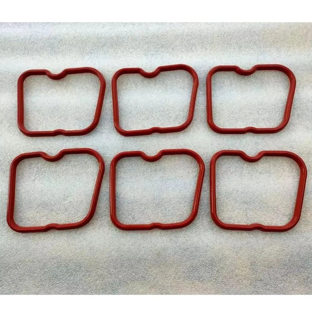 6pcs Valve Cover Gasket Set 3902666 for Dodge Cummins 12 V 5.9L 12V 6BT 5.9 NEW-Gasket Kit-BeeSpareParts