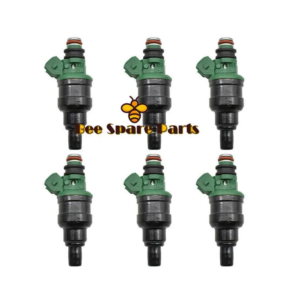 6pcs/lot Fuel Injector SDH240 INP-534 MD189021 For Mitsubishi Montero 3.5L V6 SDH-240 INP534-BeeSpareParts