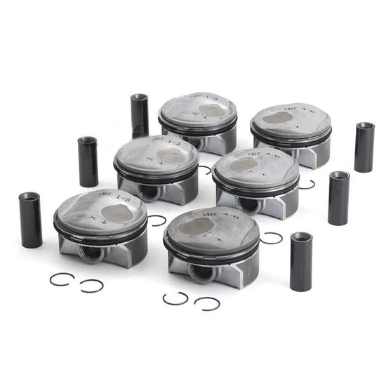 6x Pistons Rings Set STD Φ96mm For Porsche Macan Panamera S 4S 3.0T V6 970 95B-BeeSpareParts