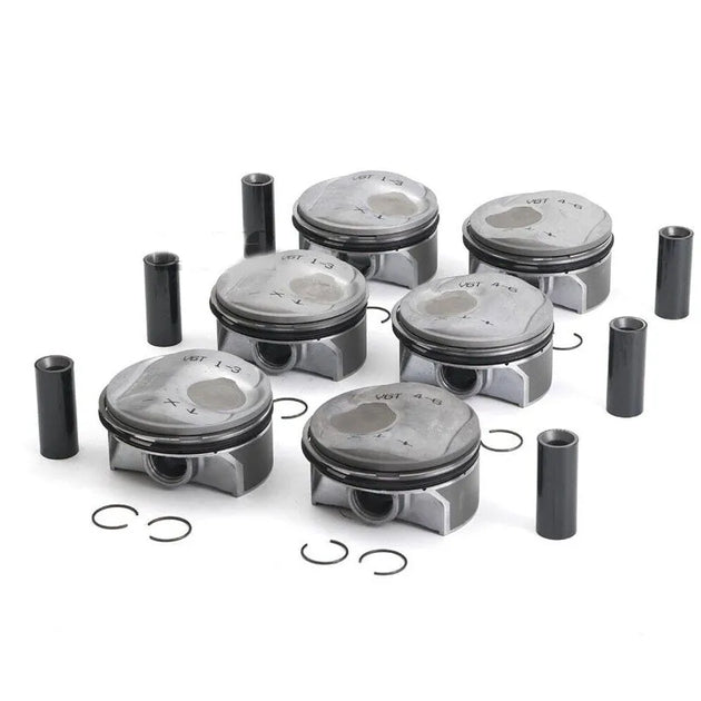 6x Pistons Rings Set STD Φ96mm For Porsche Macan Panamera S 4S 3.0T V6 970 95B-BeeSpareParts