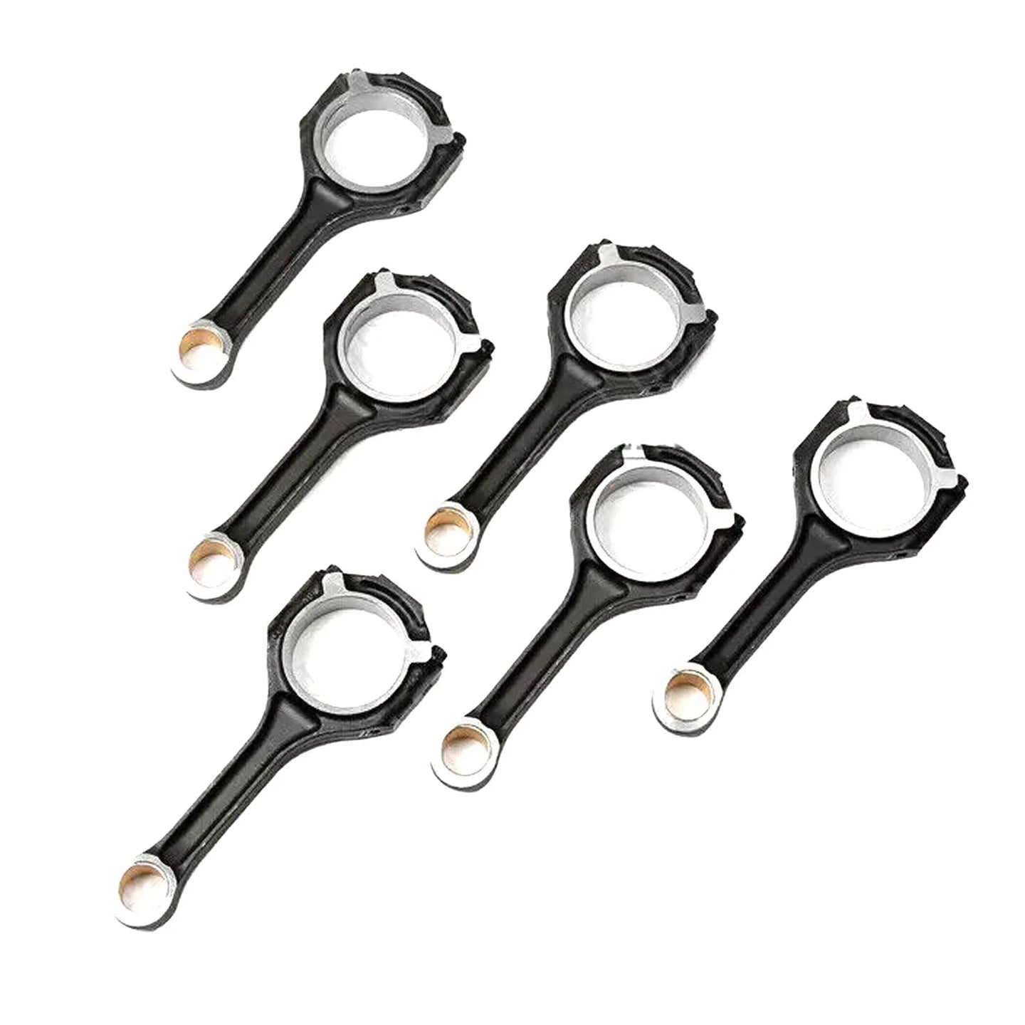 6x Con Rods Connecting Rods for VW Audi S4 S5 B8 A6 A7 A8 Q5 Q7 3.0 TFSI EA837 06E198401D-BeeSpareParts
