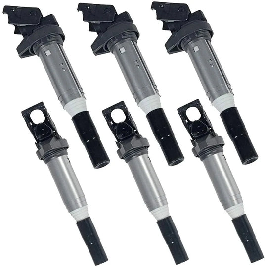 6X Ignition Coil Spark Plug For BMW E90 F30 320i 328i 330i E60 525i 530i-BeeSpareParts