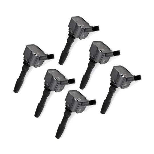6x Ignition Coils For VW Porsche Cayenne Audi S4 S5 B9 EA839 2.9 3.0 TFSI-BeeSpareParts