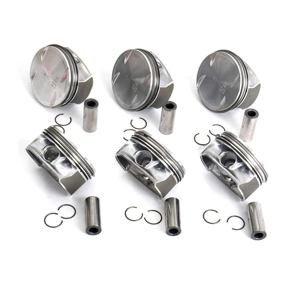 6x Piston & Ring 92.9mm Φ22mm For Mercedes-Benz CLK350 C350 E350 GLK350 3.5 M272-BeeSpareParts