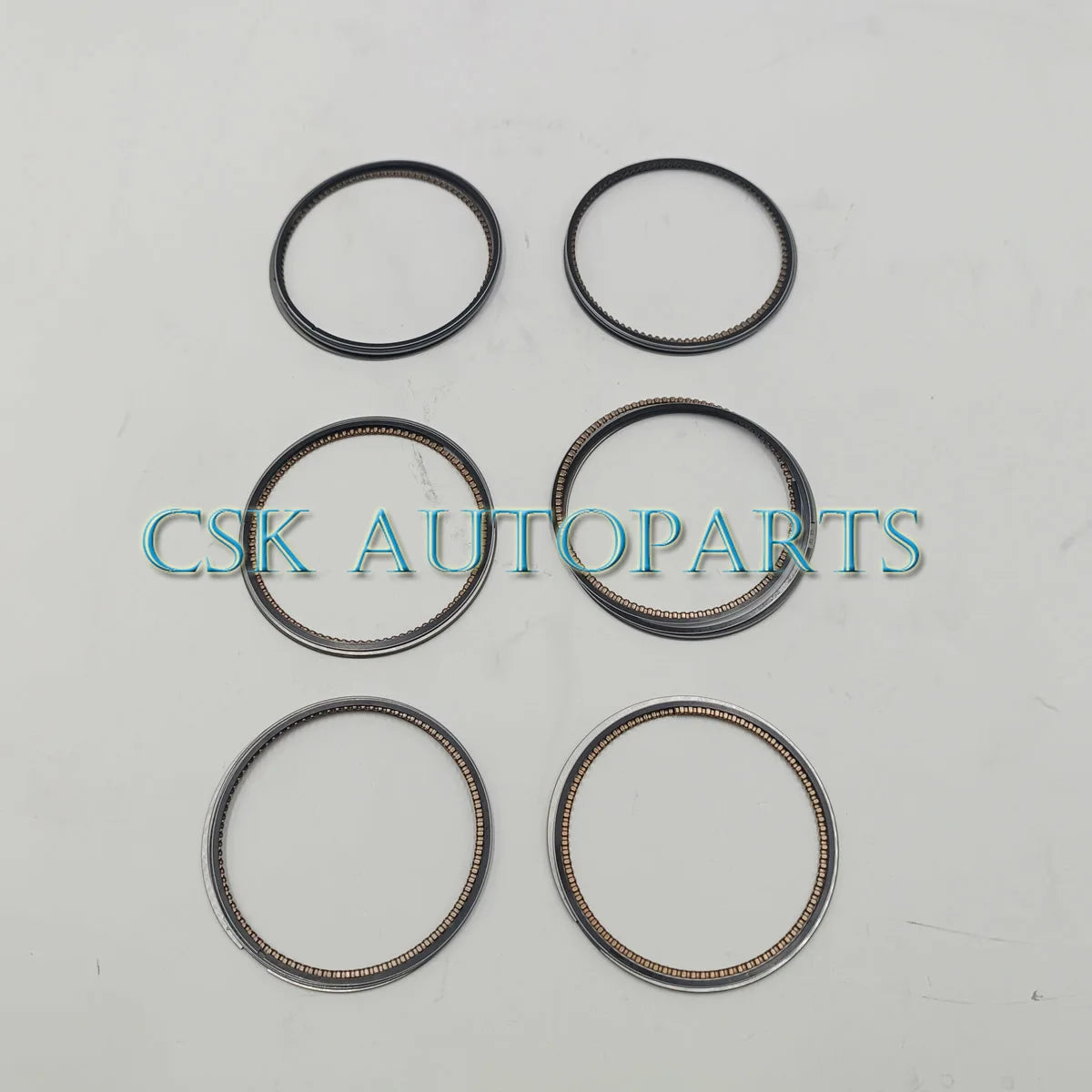 6x Piston Ring Set Φ88mm For Mercedes-Benz W204 W211 C250 C300 E300 M272 2.5 3.0-BeeSpareParts