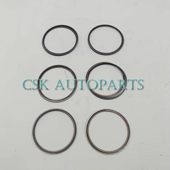 6x Piston Rings Set Φ85mm For BMW N52B30A 3.0 E90 E92 E60 E83 328i 530i X3 X5 Z4-BeeSpareParts