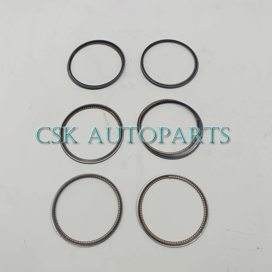 6x Piston Rings Set STD For BMW 325i 530i 730i X3 Z4 E46 E60 E65 M54 2.5 3.0-BeeSpareParts