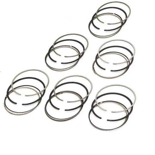 6x Piston Rings Set STD for BMW 335i 535i X6 Z4 E60 E71 E90 N54B30A 3.0 Turbo 11257577586-BeeSpareParts