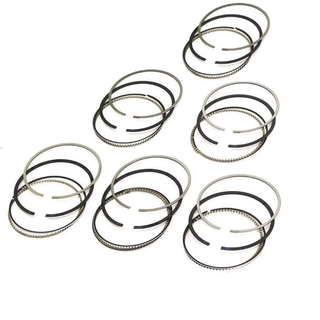 6x Piston Rings Set STD for BMW 335i 535i X6 Z4 E60 E71 E90 N54B30A 3.0 Turbo 11257577586-BeeSpareParts