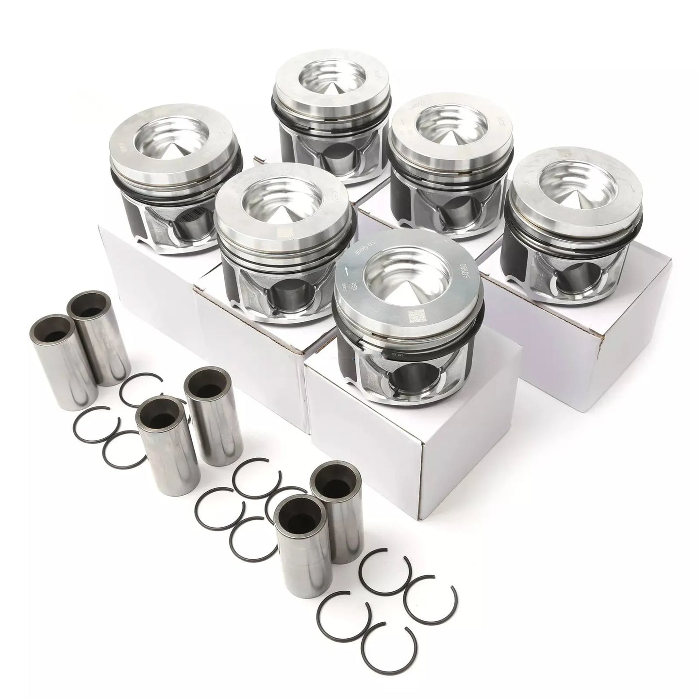 6x Pistons Rings Set Φ83.01mm for VW Touareg Audi A4 A5 A6 A7 A8 Q5 Q7 3.0 TDI V6 Diesel Turbocharged-BeeSpareParts