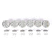 6x Pistons & Rings Set Φ85mm 10.7:1 11257536373 For BMW F11 530i E64 E63 F02 E84 E70 E85 E89 E86 N52B30A 3.0L L6 11 25 7 558 528-BeeSpareParts