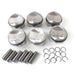 6x Pistons Rings Set STD Φ84.5mm for Audi A4 B7 A6 C6 A8 3.2 FSI AUK BKH BPK-BeeSpareParts