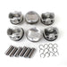 6x Pistons Rings Set STD Φ84.5mm for Audi A4 B7 A6 C6 A8 3.2 FSI AUK BKH BPK-BeeSpareParts