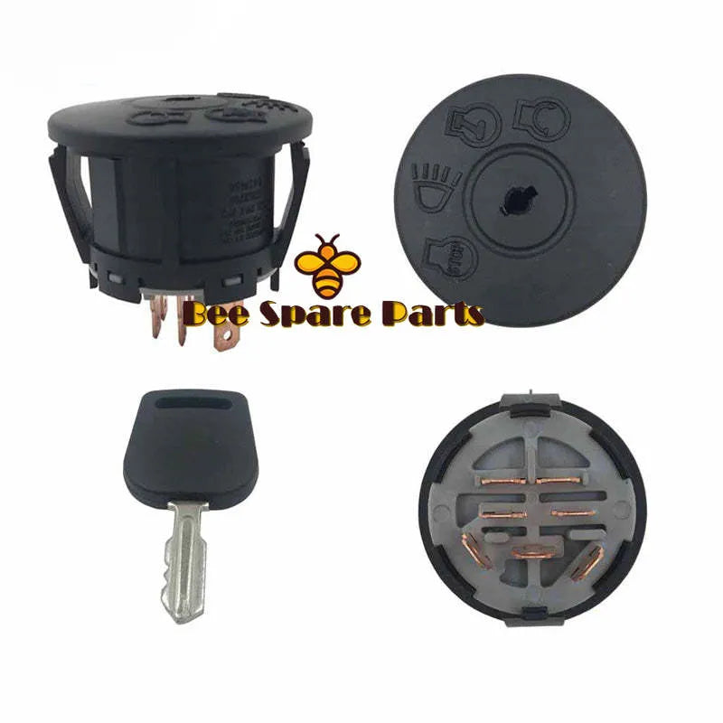 7 Terminal Ignition Switch with 1 key Fit MTD Murray 925-1741 725-1741 94762 MU94762 Lawn Mower Tractor-BeeSpareParts