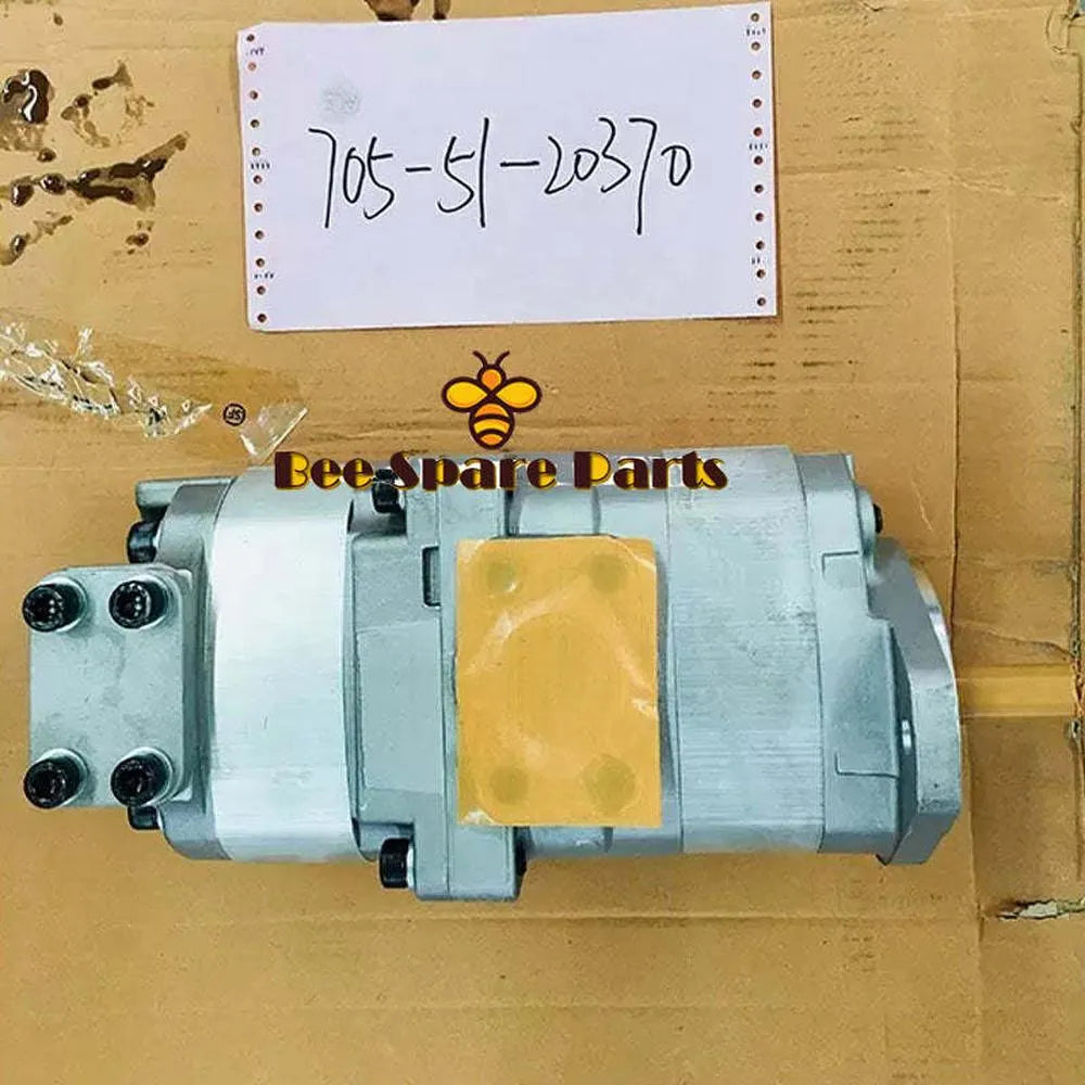 705-51-20370 Hydraulic Pump for Komatsu Bulldozers D60P-12 D65E-12 D65P-12-BeeSpareParts