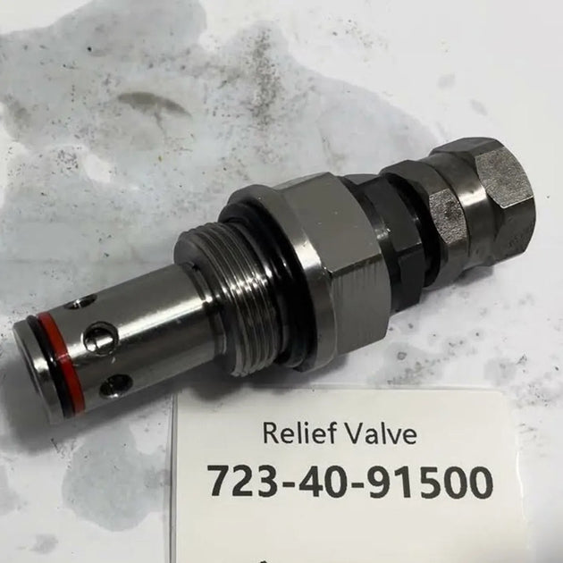 723-40-91500 Relief Valve For Komatsu Excavator PC200-7 PC200-8 Main Valve-Replacement Aftermarket Parts