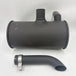 Muffler YT12P00003P1 For Kobelco 70SR 80MSR SK80CS New Holland EH70 EH80 E80 E70-Replacement Aftermarket Parts